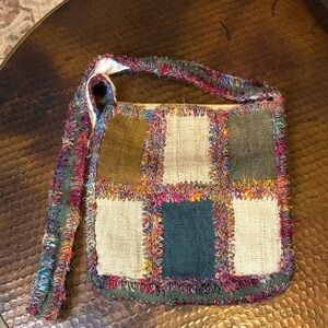 Kathmandu Colorful Patchwork Shoulder Bag